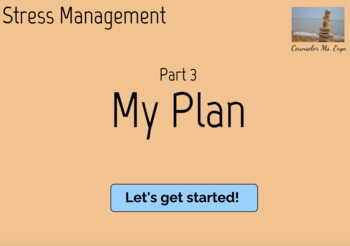 Preview of Stress Management - Pt3: My Plan (Boom Slides)