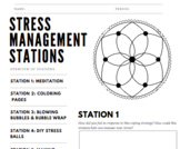 Stress Management Stations | AP Psychology Activity