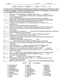 Stress - Matching Worksheet - Form 2