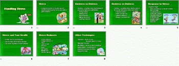 Preview of Stress Smartboard Notebook Presentation Lesson Plan