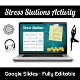 Stress Stations Activity • Google Classroom • Fully Editable