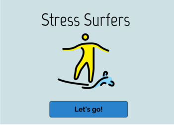 Preview of Stress Surfers - Group for Stress Management (Boom Slides)
