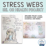 Stress Webs Digital or Printable Health or SEL Project