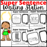 Stretching Sentences Writing Activity for Writing Stations