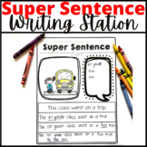 Writing Details for Sentences Activity for Writing Station