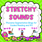 Stretchy Snake's Sounds- Phoneme Segmentation Bingo for Gu