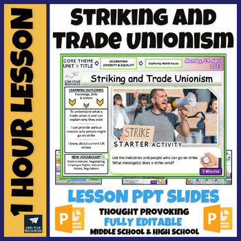 Preview of Striking and Trade Unionism
