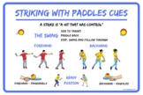 Striking with Paddles Skill Cues Poster | Tennis Picklebal