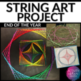 String Art Math Project End of the Year Activity