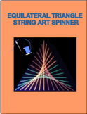 Triangle String Art "Spinner"
