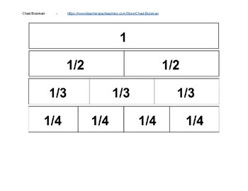 Preview of String Instrument Slurs / Fraction Strips (Landscape)