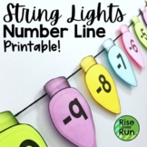 String Lights Number Line