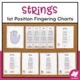 First Year String Orchestra Fingering Charts - First Posit