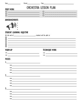 Preview of String Orchestra Teacher Lesson Planning Pack