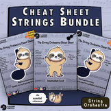 Strings Cheat Sheet Bundle