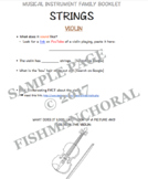 Strings Instrument Family - Digital Booklet