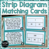 Strip Diagram Matching Cards - Tape Diagrams - Bar Models