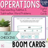 Representing Word Problems BOOM Cards