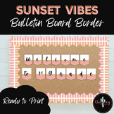 Striped Bulletin Board Border | SUNSET VIBES COLLECTION