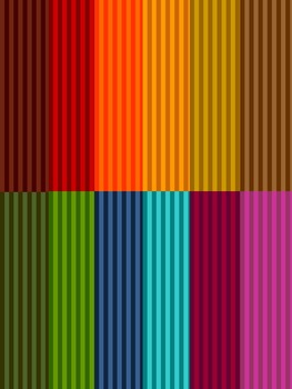 Striped Papers ~ Fall Colors by Erin Thomson's Primary Printables