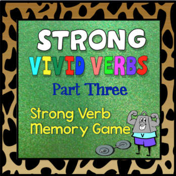 Preview of Strong Verb Memory Game