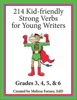 Preview of Strong Verbs Grades 3 - 6