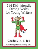 Strong Verbs Grades 3 - 6