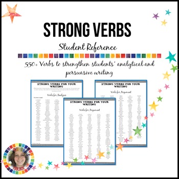strong verbs for an essay