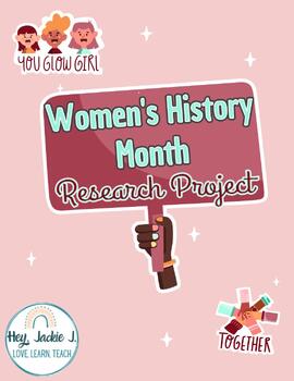 women's history month research project pdf