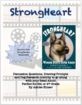 Preview of Strongheart- Comprehension Study - SSYRA - Research Activity - Drawing Prompts