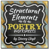 Structural Elements of Poetry Unit {Notes & Worksheets}