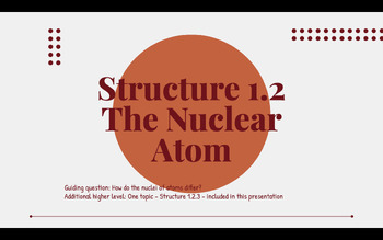 Preview of Structure 1.2—The Nuclear Atom