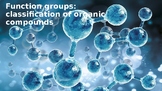 Structure 3.2 - Functional group: Classification of organi