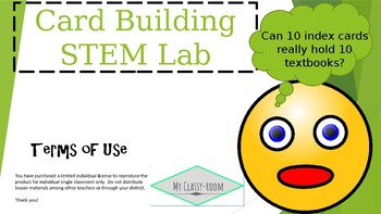 Preview of Structure Building STEM Lab