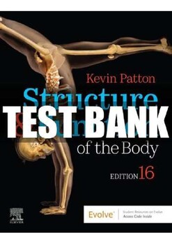 Preview of Structure & Function of the Body 16th Edition by Kevin Patton and  Gary Thibode