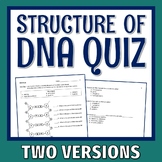 Middle School DNA Quiz NGSS MS-LS3-1