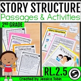 Story Structure 2nd Grade RL.2.5 with Digital Learning Links - RL2.5