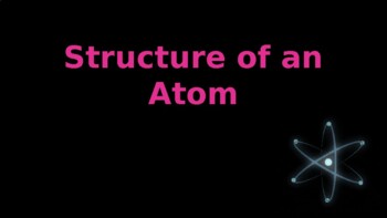 Structure of an Atom - Powerpoint and Animation by Science Animations