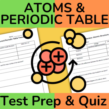 periodic table quiz teaching resources teachers pay teachers