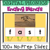 Structured Digital Phonics Lesson for Final Consonant Blen