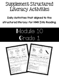 Structured Literacy Daily Activities (HMH Into Reading) Module 10