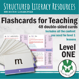 Structured Literacy Flashcards - Level 1