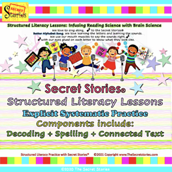 Preview of Structured Literacy Lessons with Secret Stories® Phonics for Reading