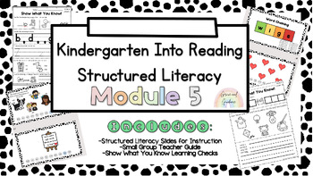 Preview of HMH Into Reading Structured Literacy Module 5