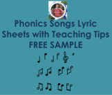 Structured Literacy Phonics Songs FREE SAMPLE