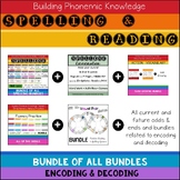 Structured Literacy Spelling Bundle Levels 4 - 6 V-E, Open & -LE SYLLABLES