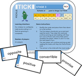 Structured Synthetic Phonics - Pickle - ending in e game