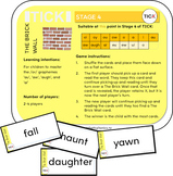 Structured Synthetic Phonics - /or/ phoneme game - four graphemes