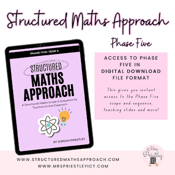 Preview of Structured Maths Approach Phase Five - DIGITAL