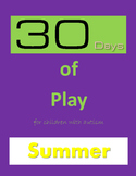 Special Education 30 Days of Play for Children with Autism